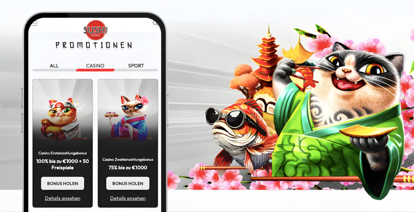 Sushi Casino Promotionen